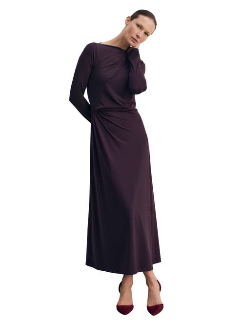 The Fold Rona Jersey Dress in Purple at Nordstrom, Size 4