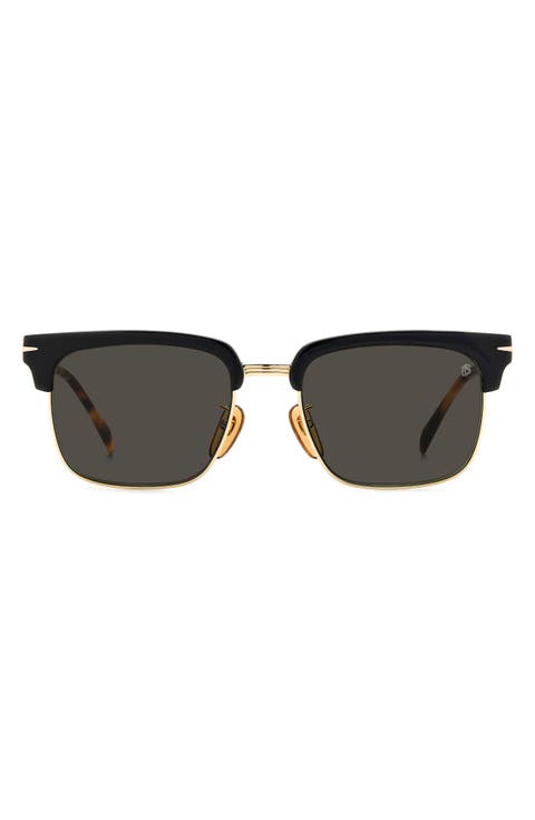55mm Rectangular Sunglasses