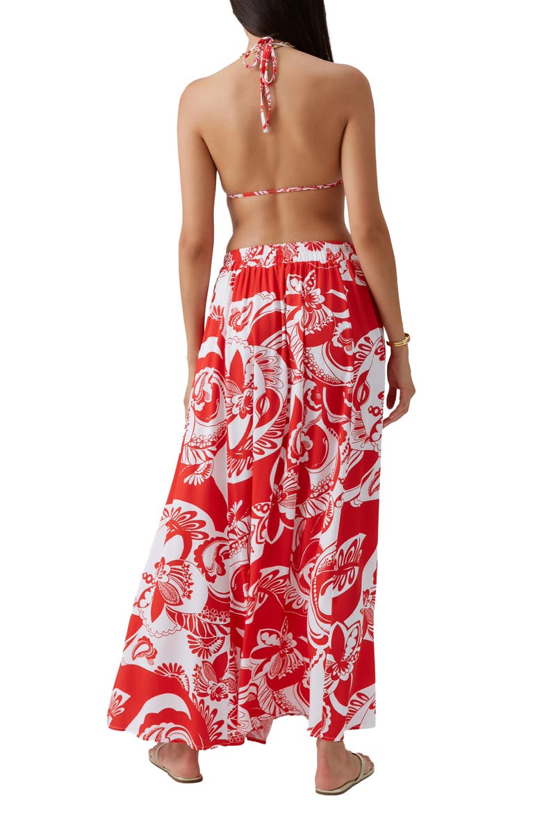 Shiloh Cover-Up Maxi Skirt, Alternate, color, FLORAL