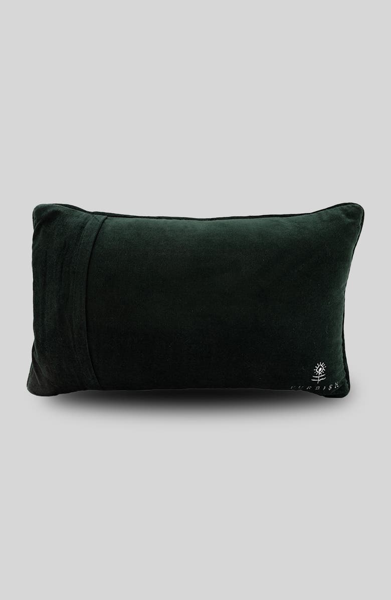 Furbish Deck the Halls Needlepoint Pillow, Alternate, color, Deck The Halls