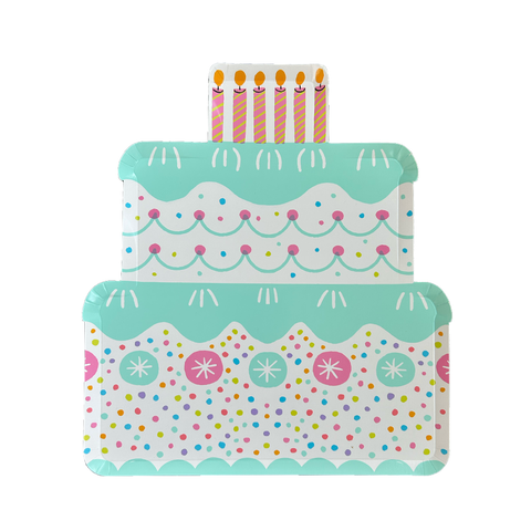 It's A Birthday Cake Large Plates