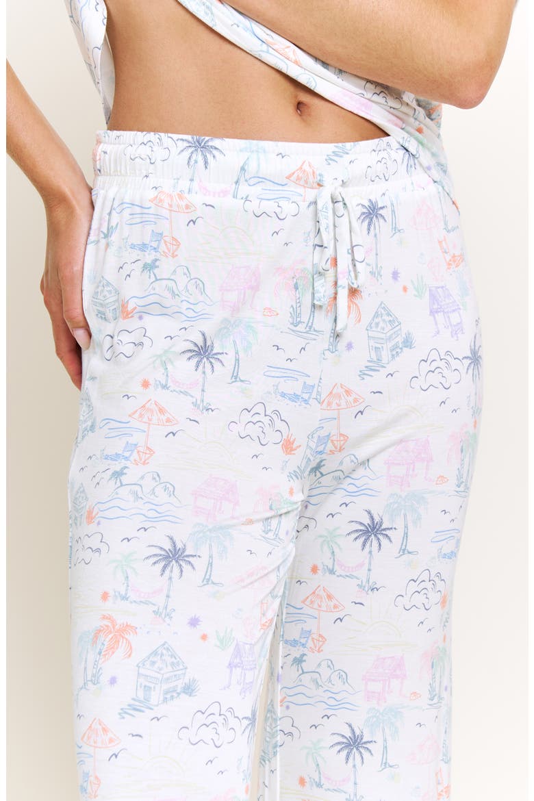 All American Pajamas, Alternate, color, WHITE MULTI BEACH RESORT