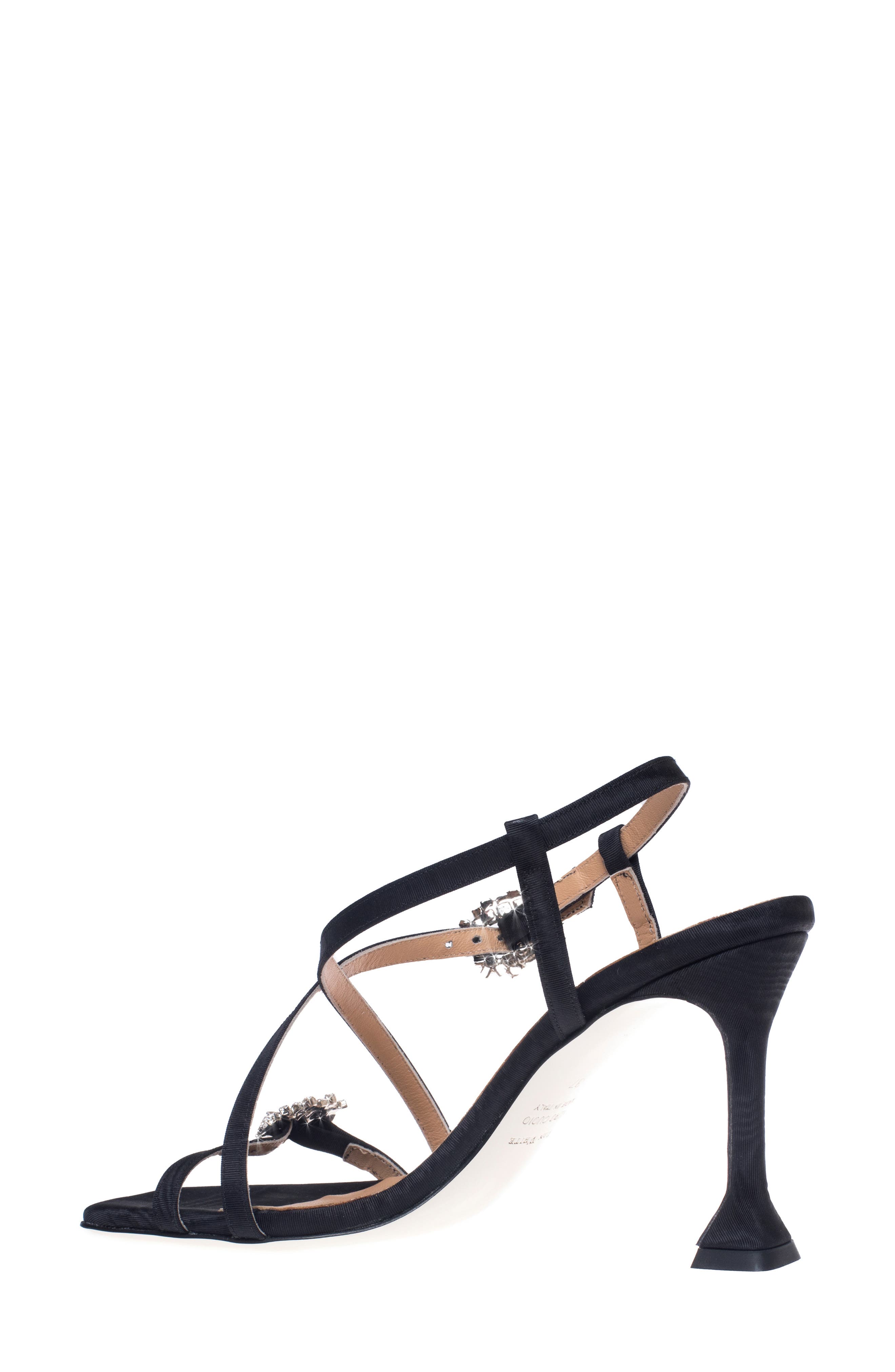 Ron White Nicolette Crystal Buckle Weatherproof Sandal, Alternate, color, 