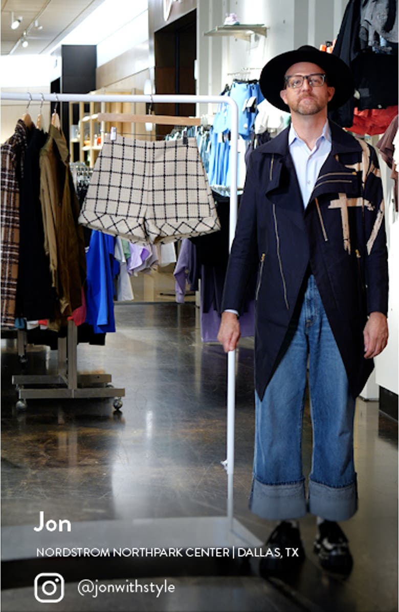 Plaid Cuffed Shorts, sales video thumbnail