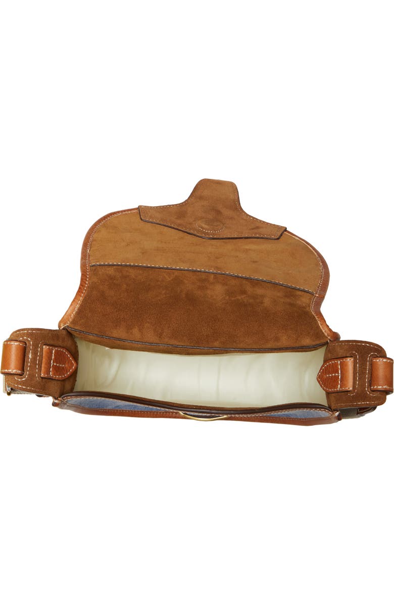 Isabel Marant Botsy Denim Shoulder Bag, Alternate, color,