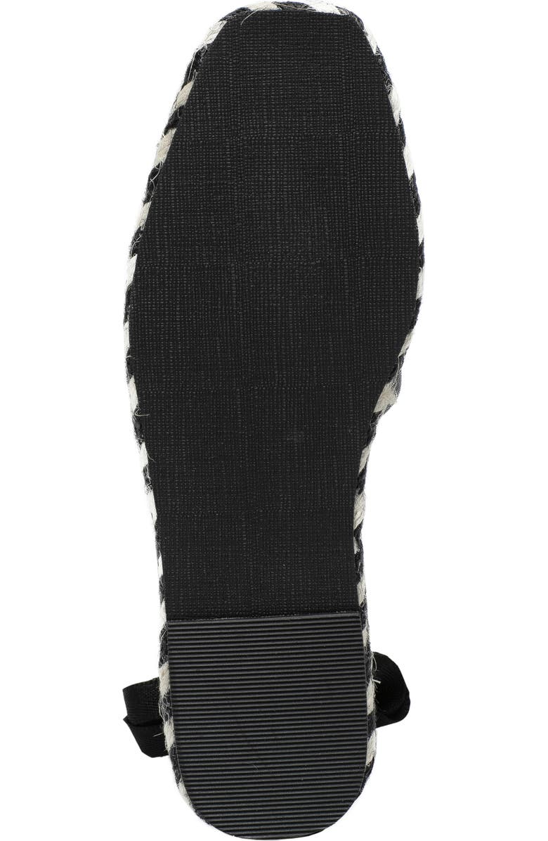 Linea Paolo Sol Espadrille Sandal, Alternate, color, Black/ Beige