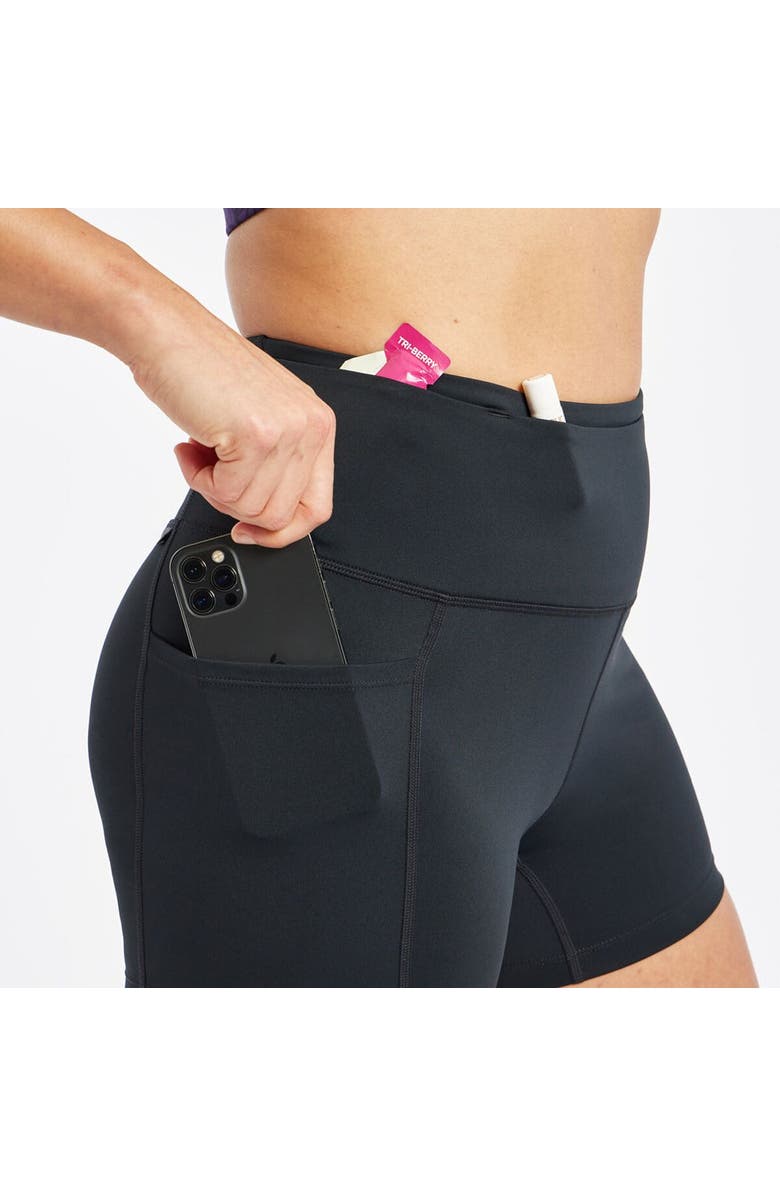 Oiselle Pockito 4In Short - Women's, Alternate, color, Black