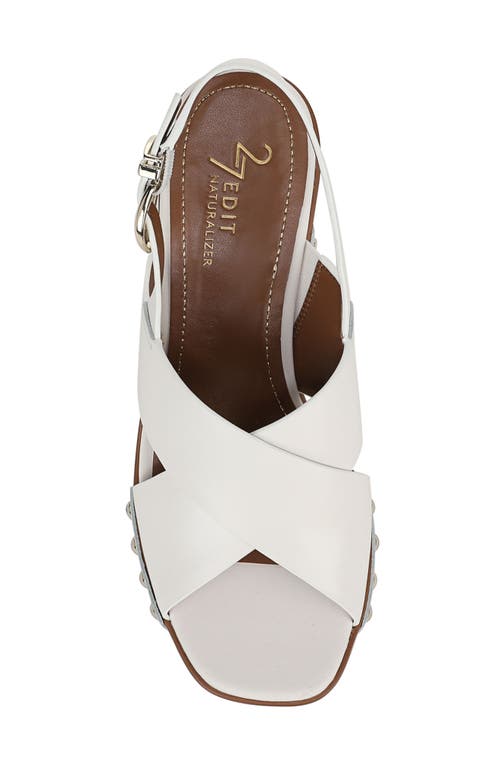 27 Edit Naturalizer Kirsten Slingback Platform Sandal In Warm White