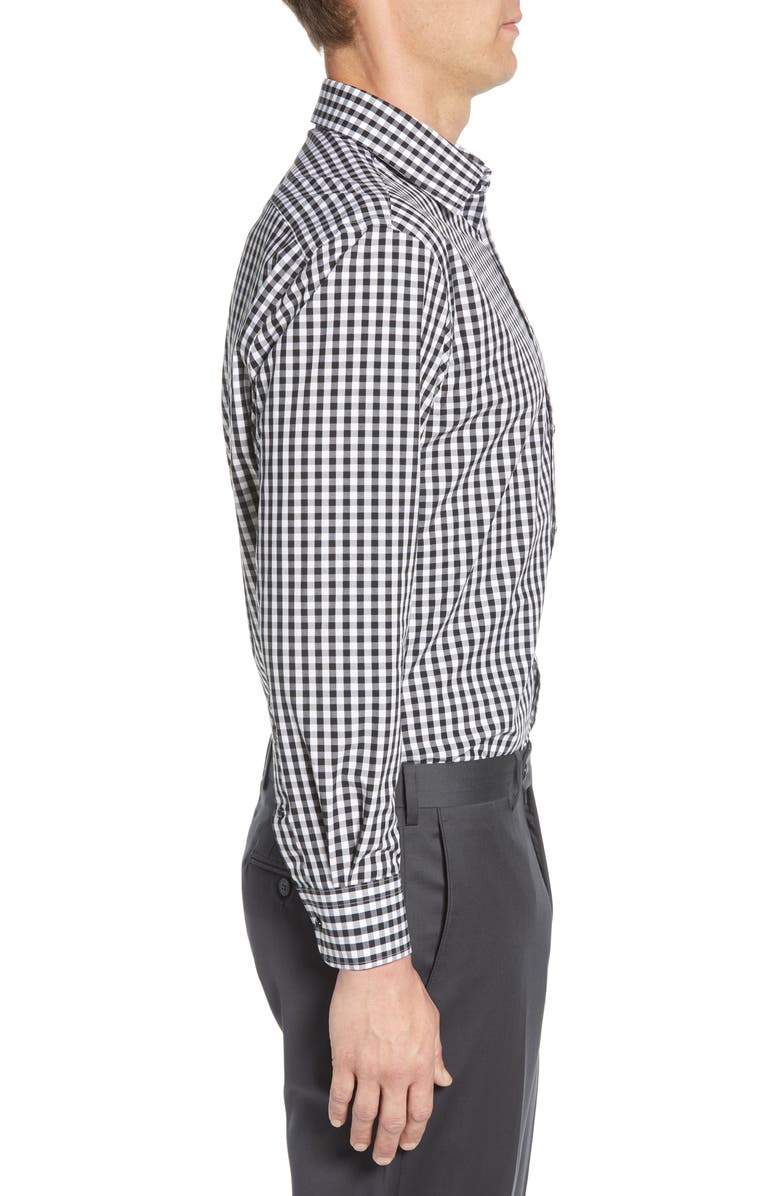 NORDSTROM MEN'S SHOP Tech-Smart Traditional Fit Stretch Check Dress Shirt, Alternate, color,