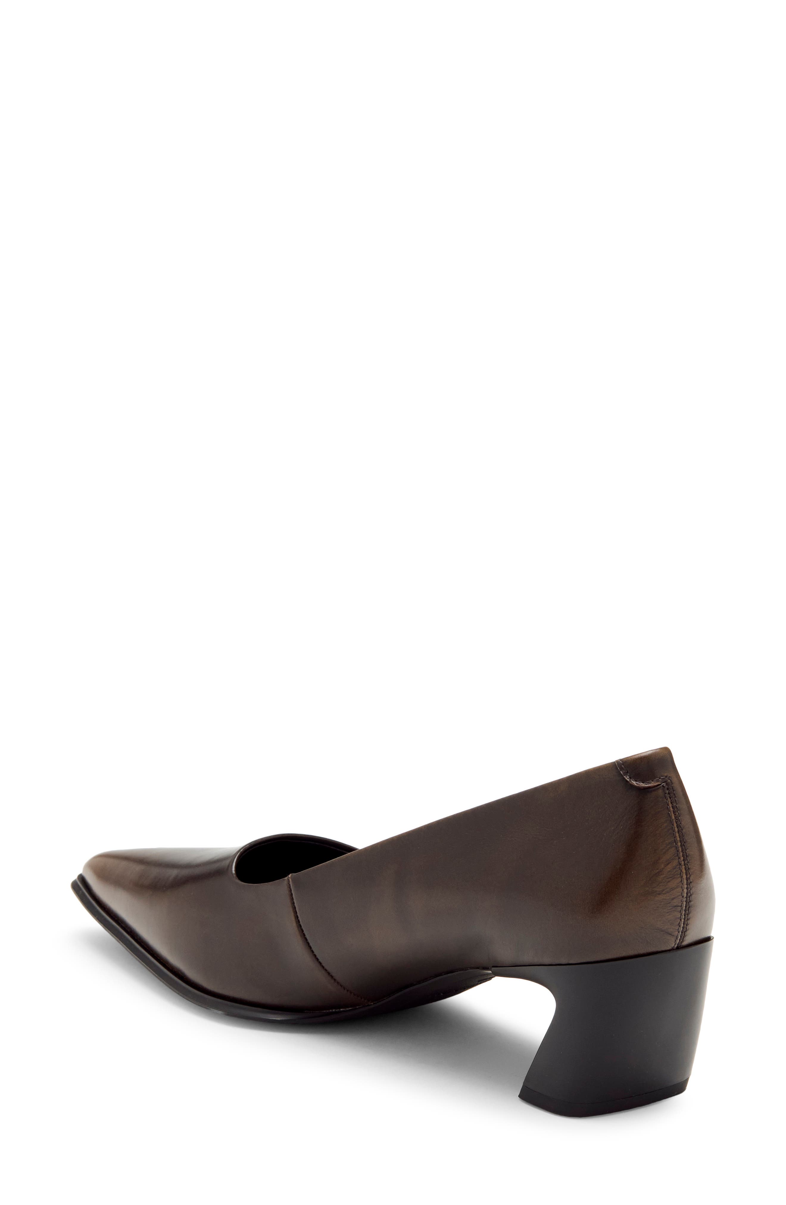 Ilona Leather Pump, Alternate, color, BROWN