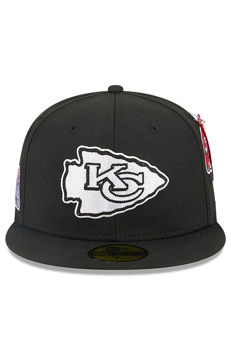 New Era x Alpha Industries Men's New Era x Alpha Industries Black Kansas City Chiefs 59FIFTY Fitted Hat, Alternate, color, Black