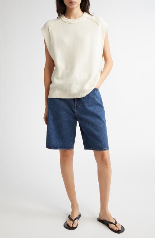 LOULOU STUDIO LOULOU DE SAISON MARI BOXY WOOL & CASHMERE SWEATER