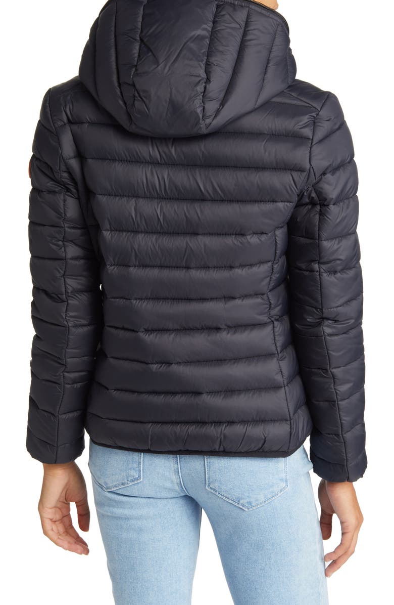 Save The Duck Demi Water Repellent Recycled Nylon Puffer Jacket, Alternate, color,