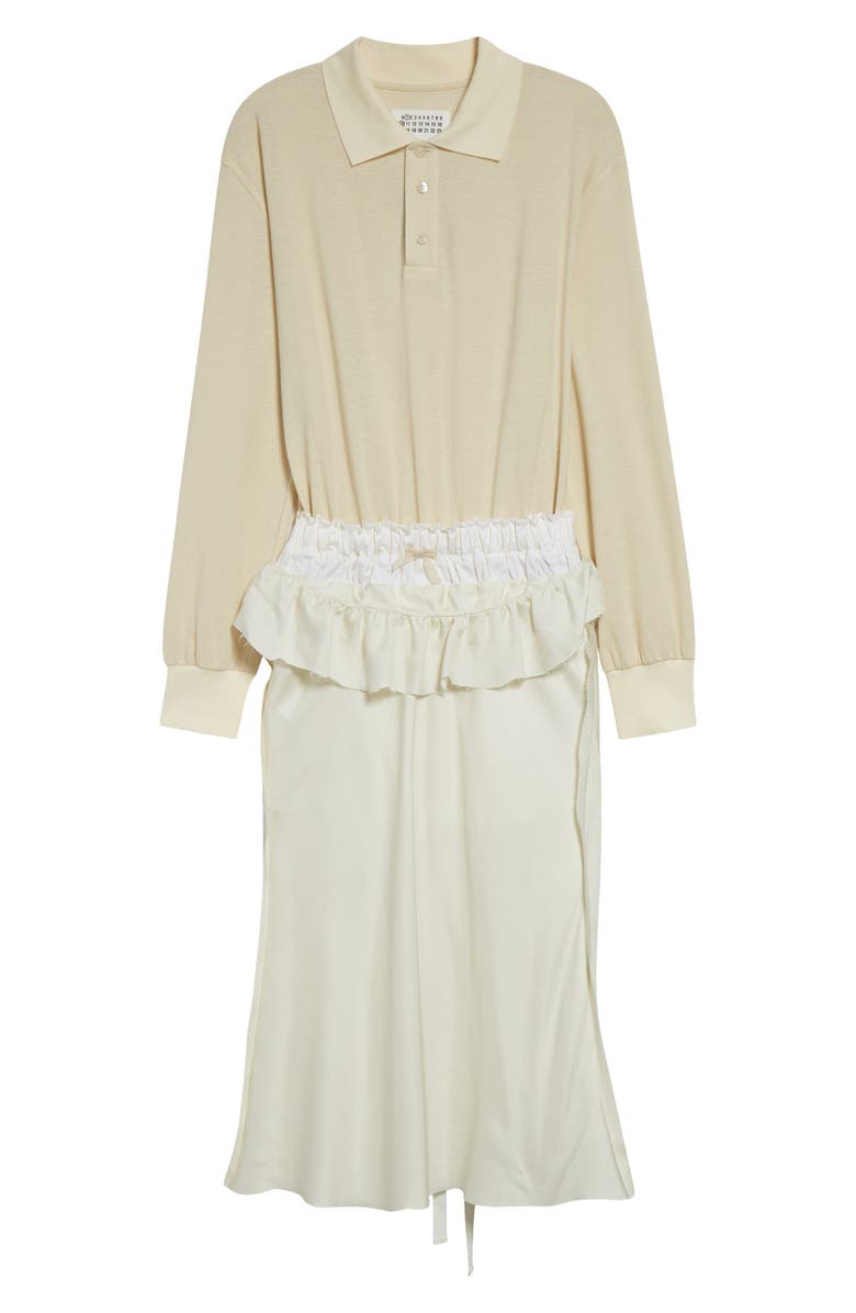 Maison Margiela Anonymity of the Lining Long Sleeve Dress, Alternate, color, 