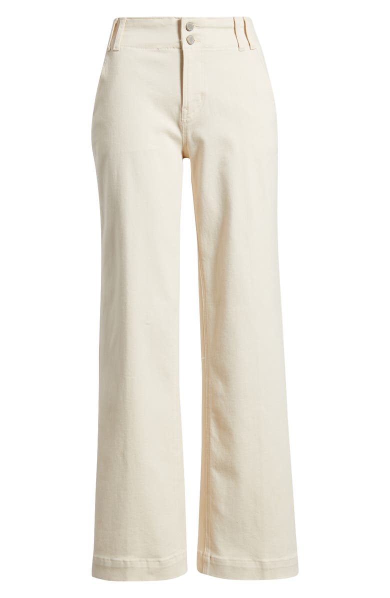 NIC+ZOE Weekend Wide Leg Jeans, Alternate, color, Canvas