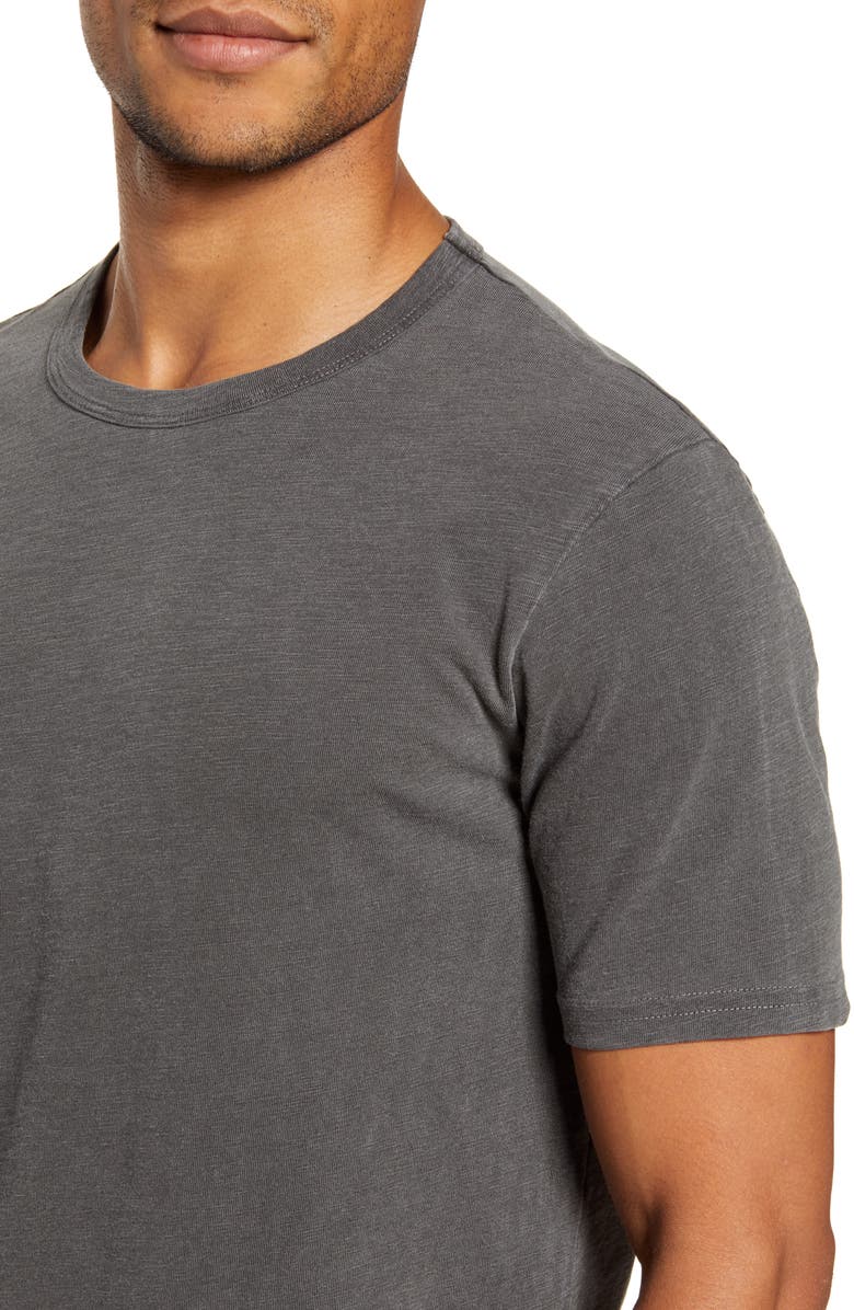 Goodlife Sun Faded Slub Scallop Crew T-Shirt, Alternate, color, 