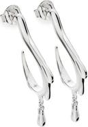 Lucy Quartermaine Dripping Hoop Earrings
