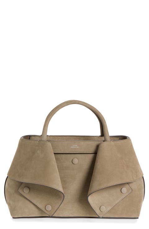 Small Mercer Nubuck Leather Tote