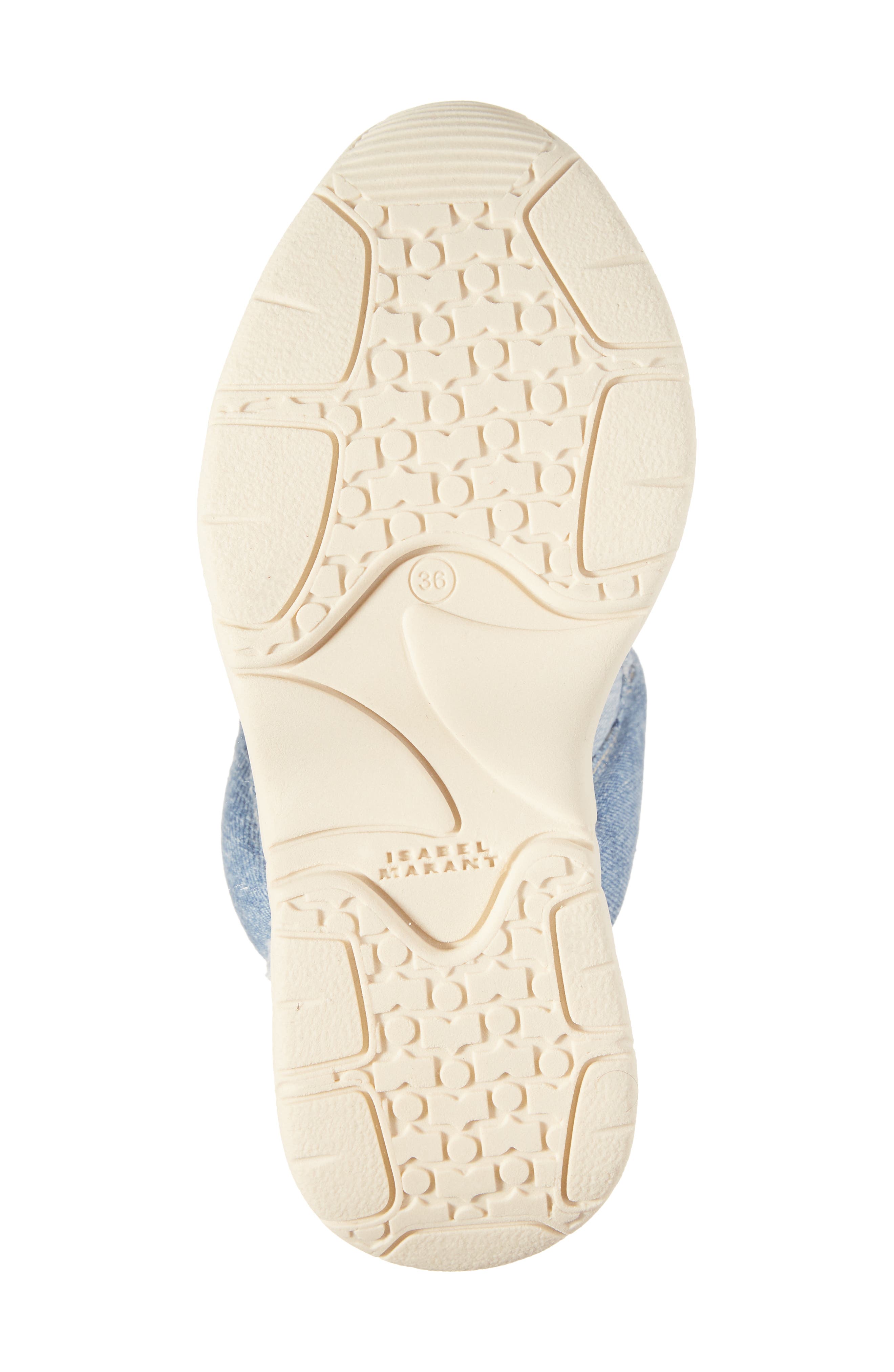 Isabel Marant Balskee Hidden Wedge High Top Sneaker, Alternate, color, 
