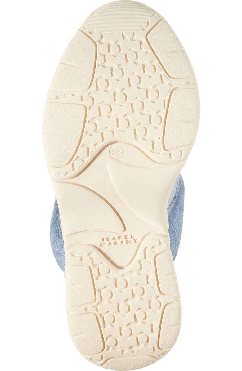 Isabel Marant Balskee Hidden Wedge High Top Sneaker, Alternate, color,