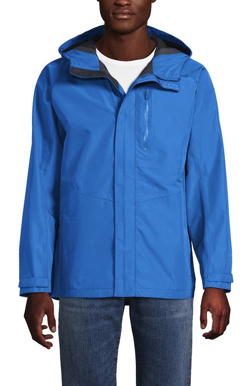 Lands' End Waterproof Rain Jacket In Multi