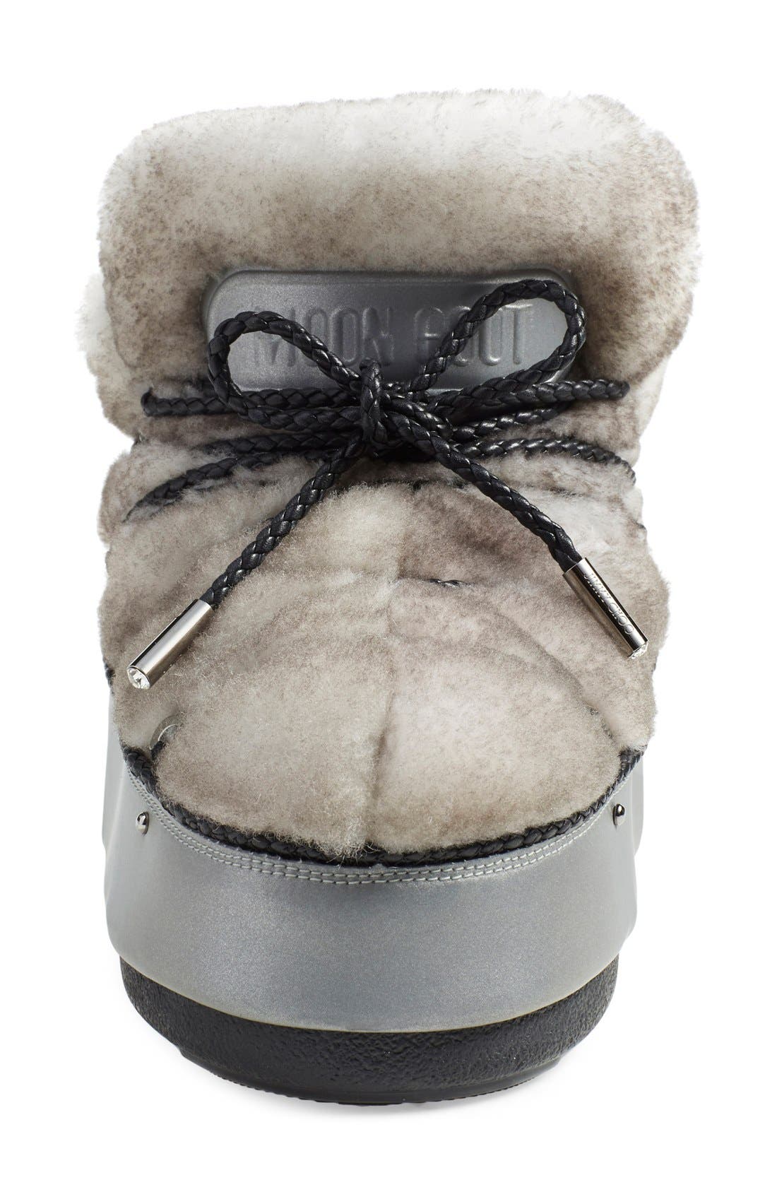 Moon Boot<sup>®</sup> Jimmy Choo Genuine Shearling Moon Boot<sup>®</sup>, Alternate, color, 