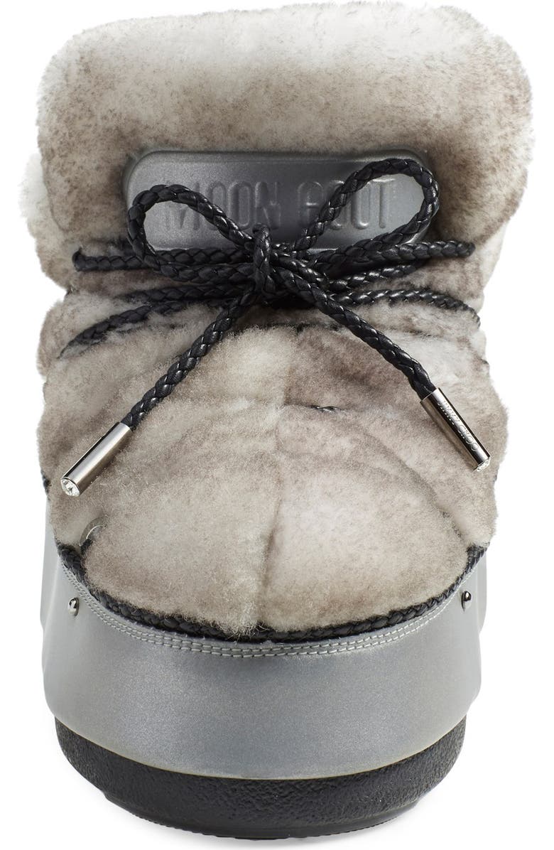 Moon Boot<sup>®</sup> Jimmy Choo Genuine Shearling Moon Boot<sup>®</sup>, Alternate, color,