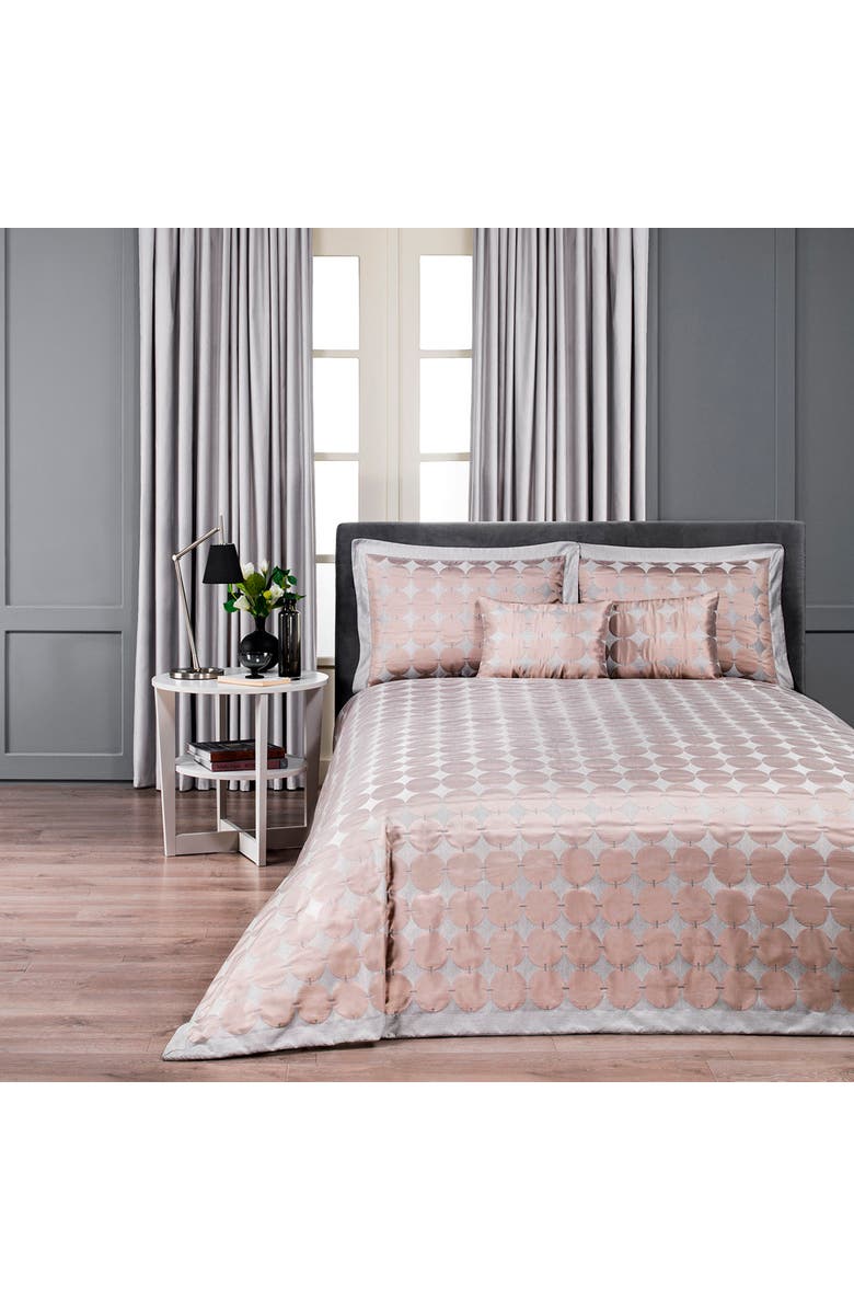 Togas Orlando Decorative Pillow, Alternate, color, Grey