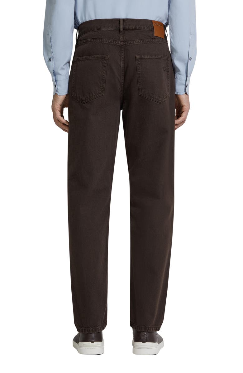 ZEGNA Roccia City Fit Jeans, Alternate, color, Dark Brown
