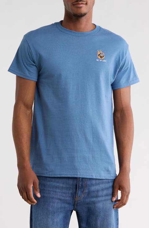 Out Of Luck 8-Ball Embellished Tee