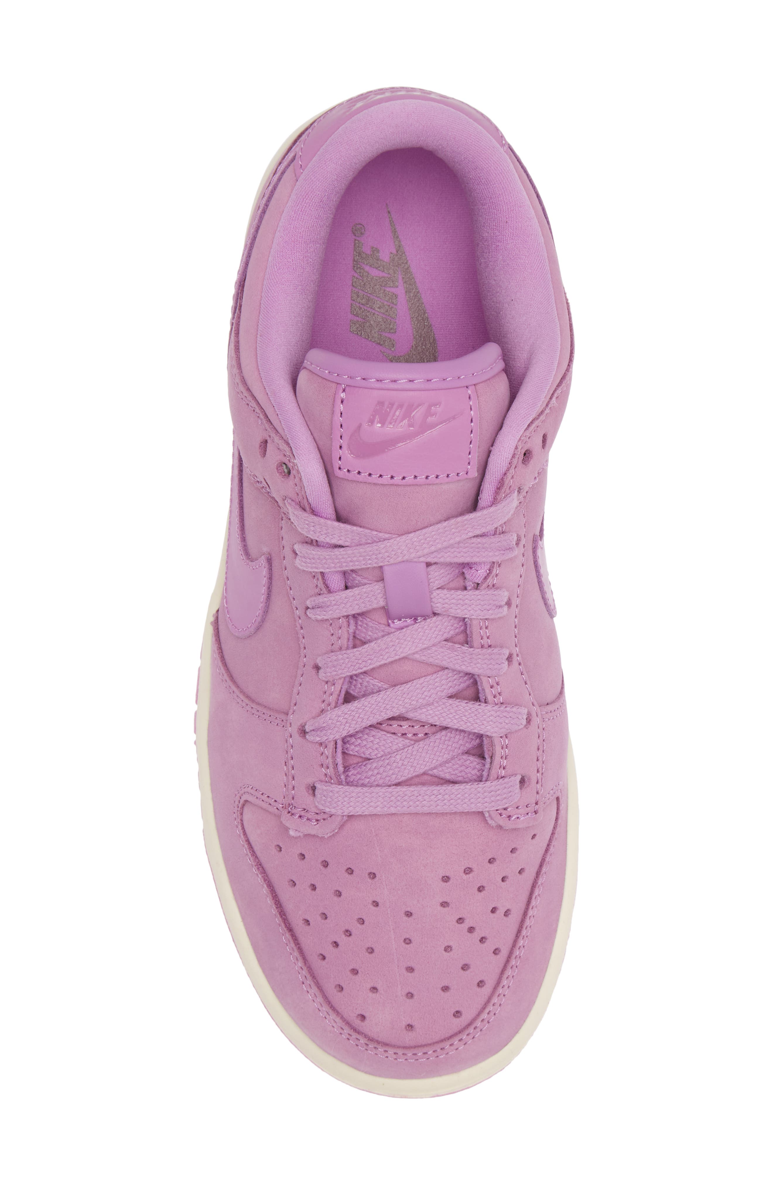 Dunk Low Premium Sneaker, Alternate, color, RUSH FUCHSIA/ RUSH FUCHSIA