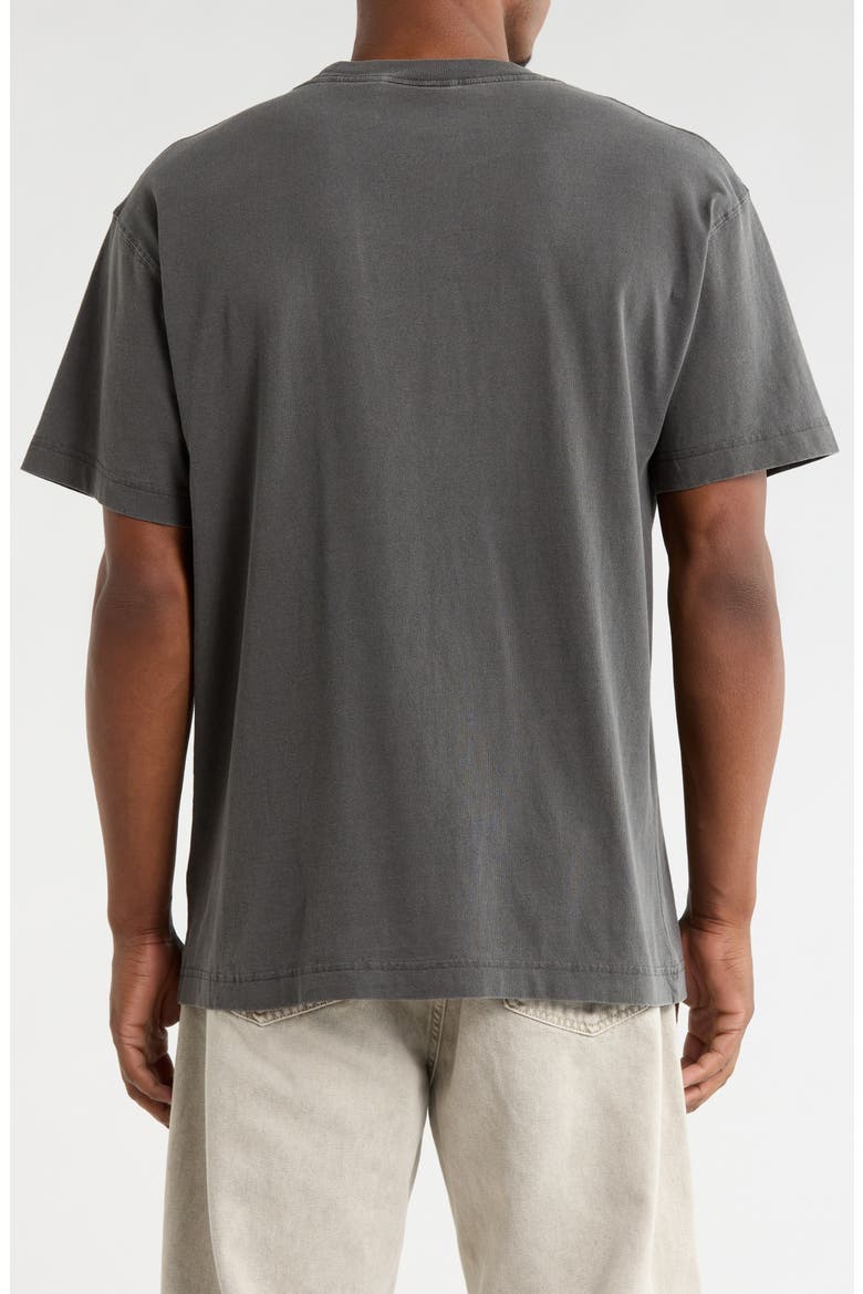 Men's Nelson Oversize Logo Patch T-Shirt, Alternate, color, BLACK (GAR