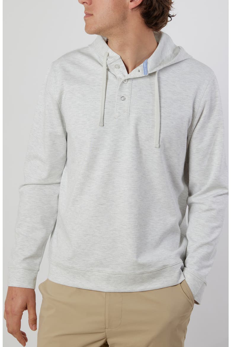 Pinehurst Performance Hoodie, Main, color, OATMEAL HEATHER