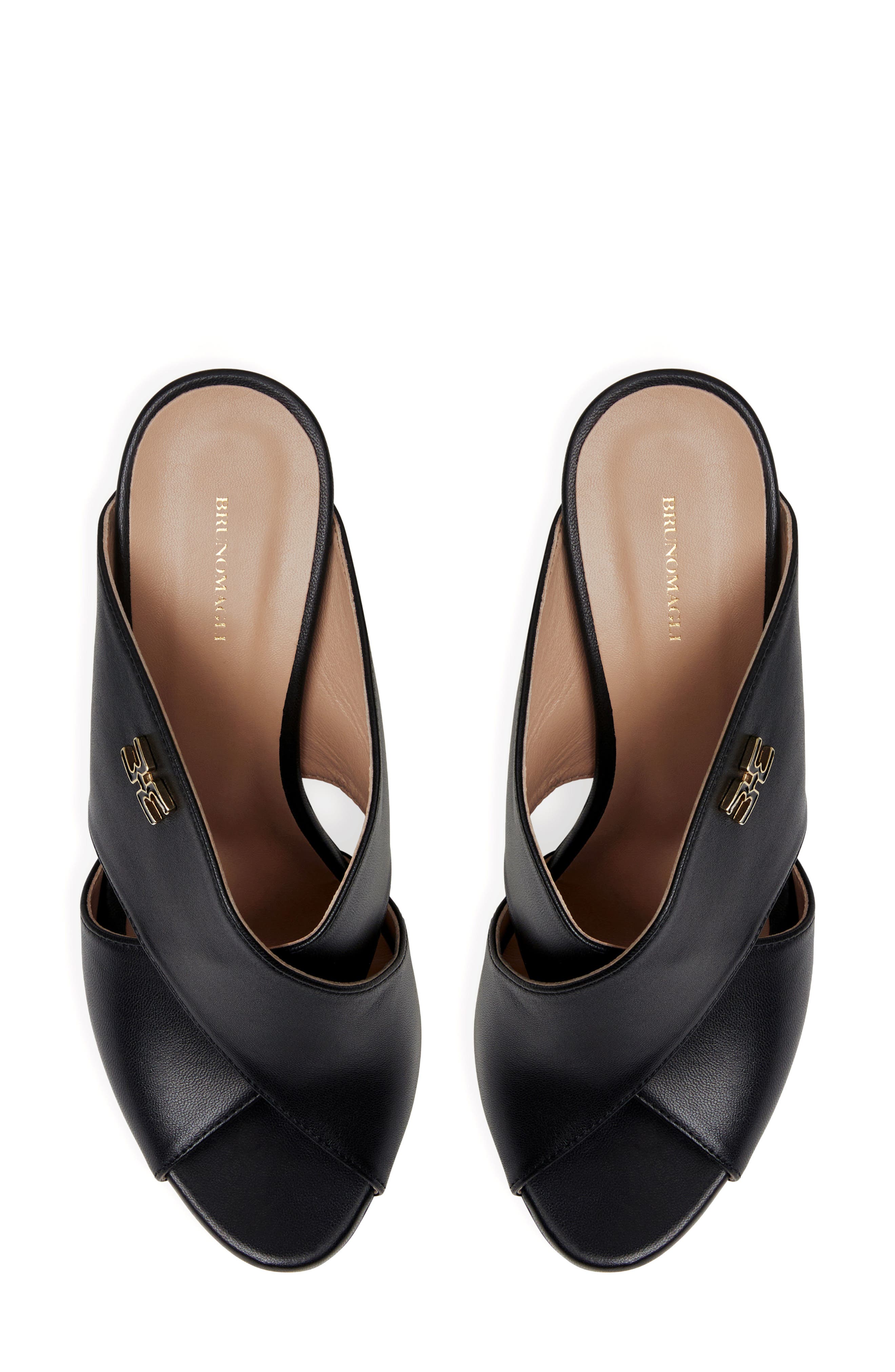 Fatima Slide Sandal, Alternate, color, BLACK