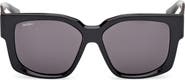 Max Mara Glimpse 54mm Round Sunglasses