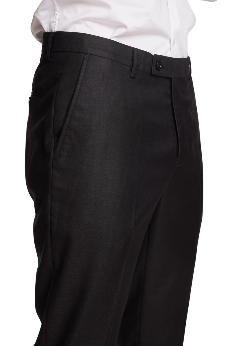 Modern Fit Downing Dress Pants, Alternate, color, SOFT BLACK SHARK