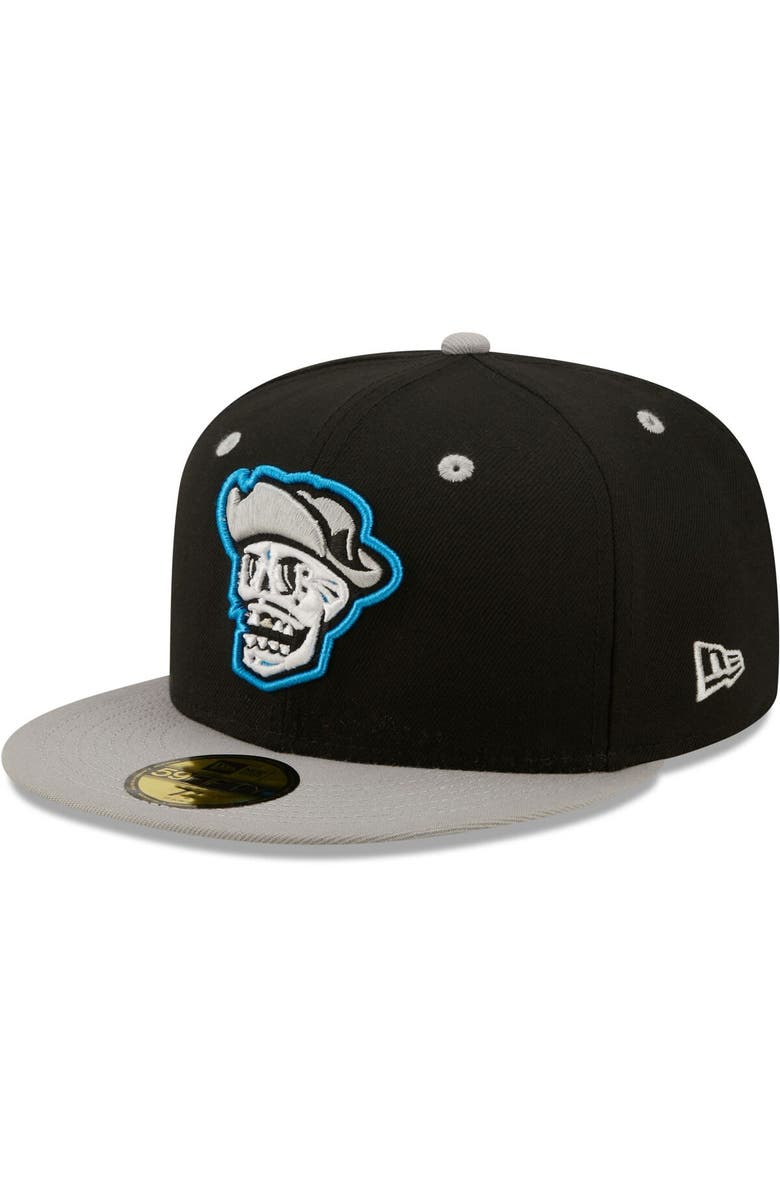New Era Men's New Era Black/Gray Reyes de Plata de Las Vegas Copa De La Diversion 59FIFTY Fitted Hat, Main, color, Black