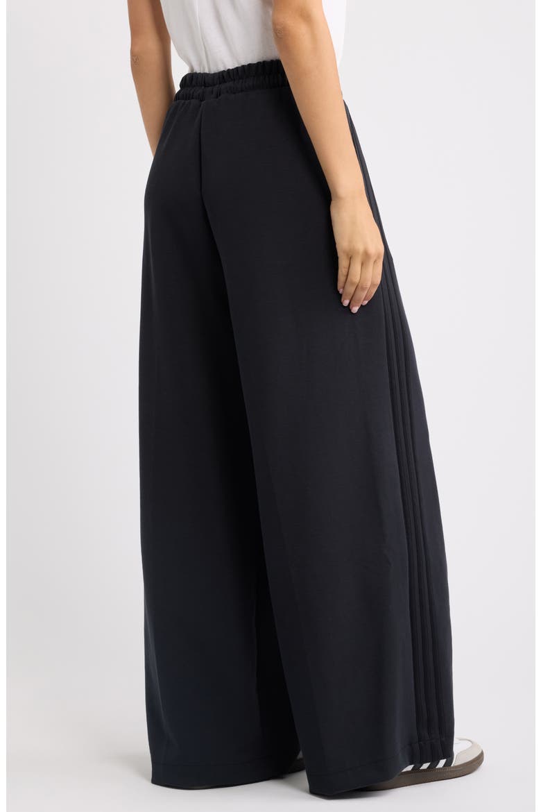 Wide Leg Drawstring Pants, Alternate, color, BLACK