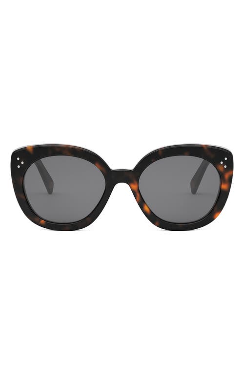 Celine Bold 3 Dots 56mm Butterfly Sunglasses