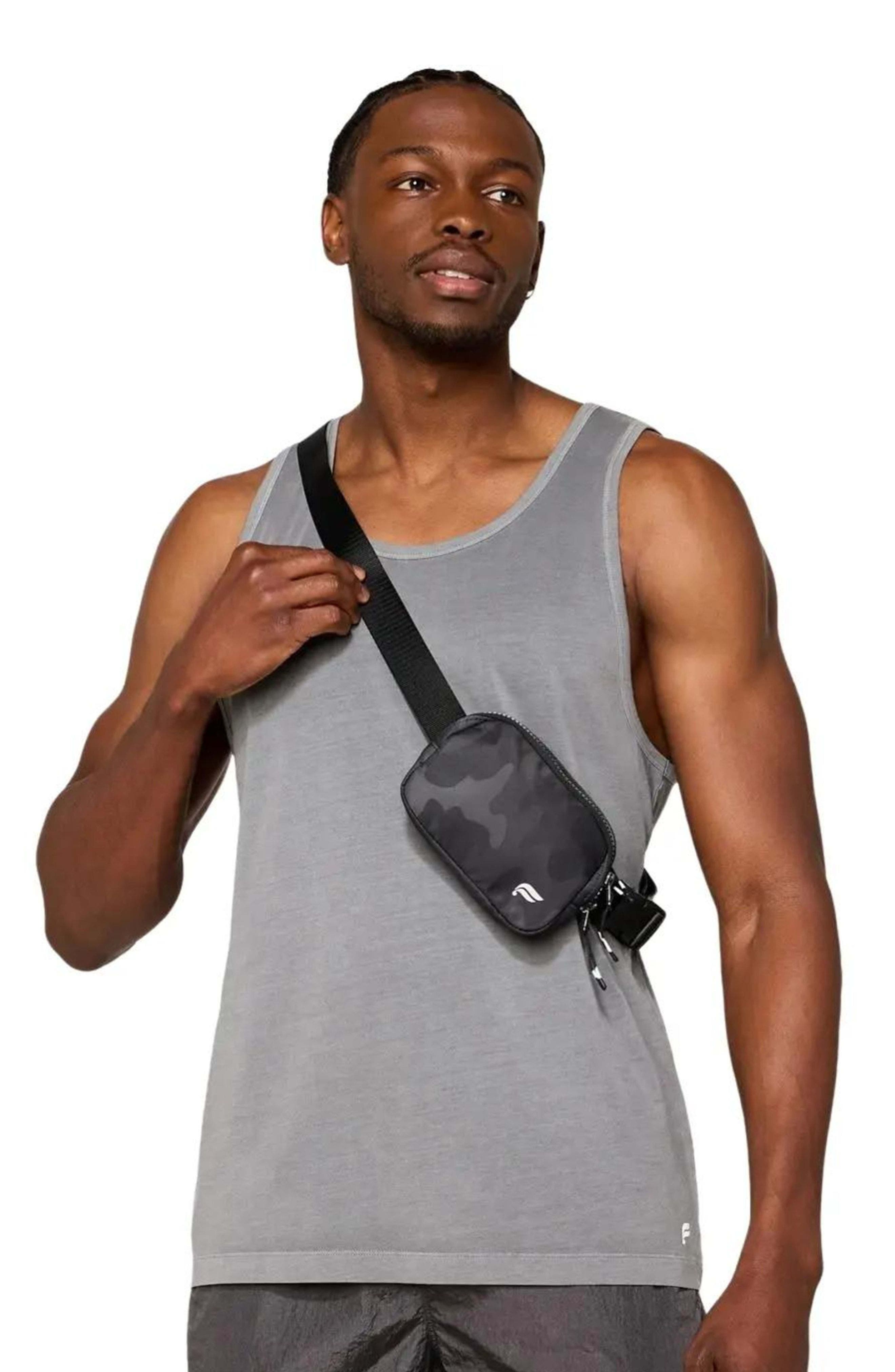 The Belt Bag Mini, Alternate, color, Black Tactical Camo