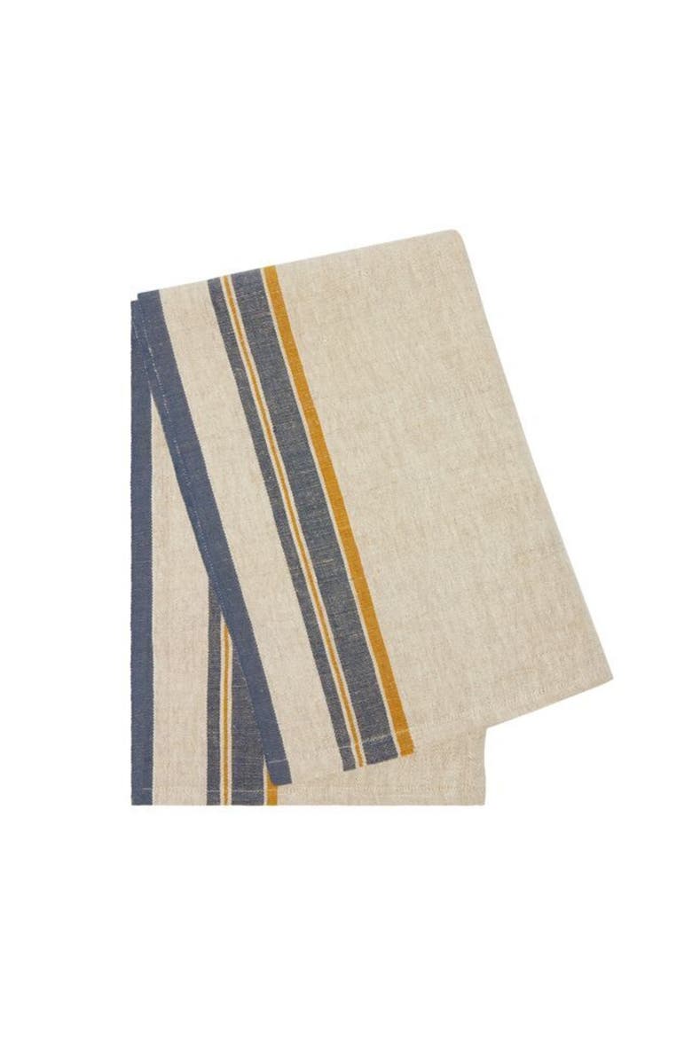 Antibes Tea Towels - Set of 2, Alternate, color, Natural, Blue