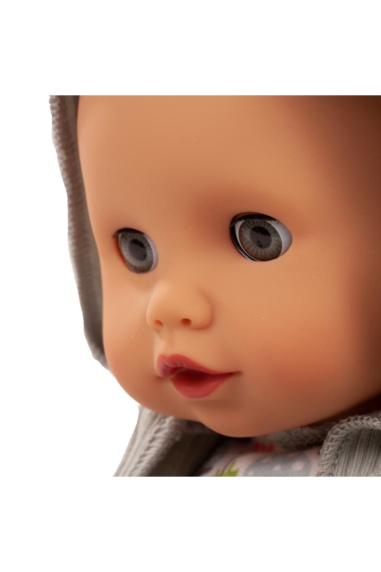 13" Bald Baby Doll With Blue Sleeping Eyes, 18 Months+, Alternate, color, Multicolored