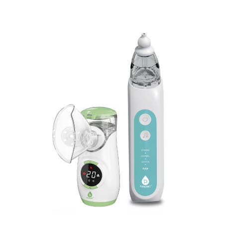 Mesh Nebulizer with Baby Nasal Aspirator - Complete Breathing & Relief Kit