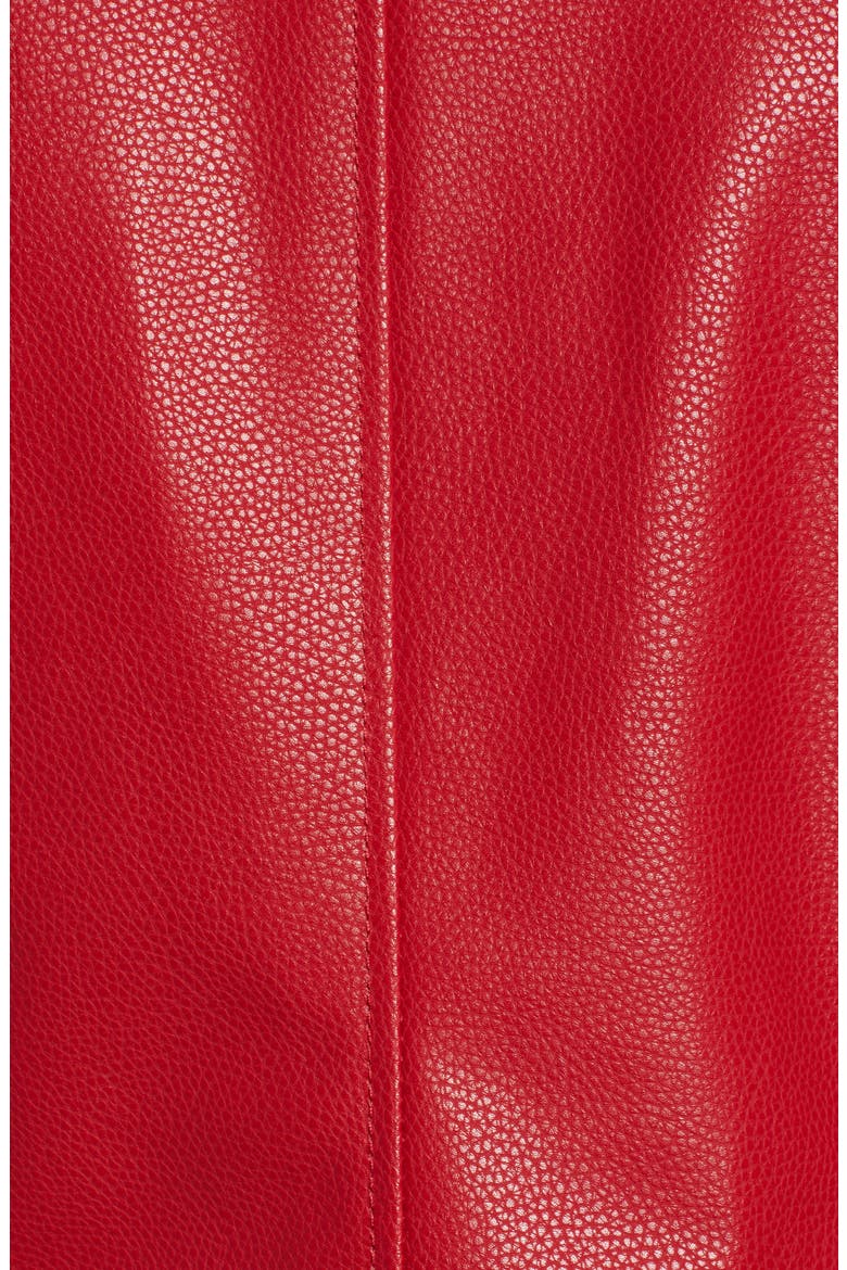 BB Dakota Beverly Thrills Faux Leather Jacket, Alternate, color, SCOOTER RED