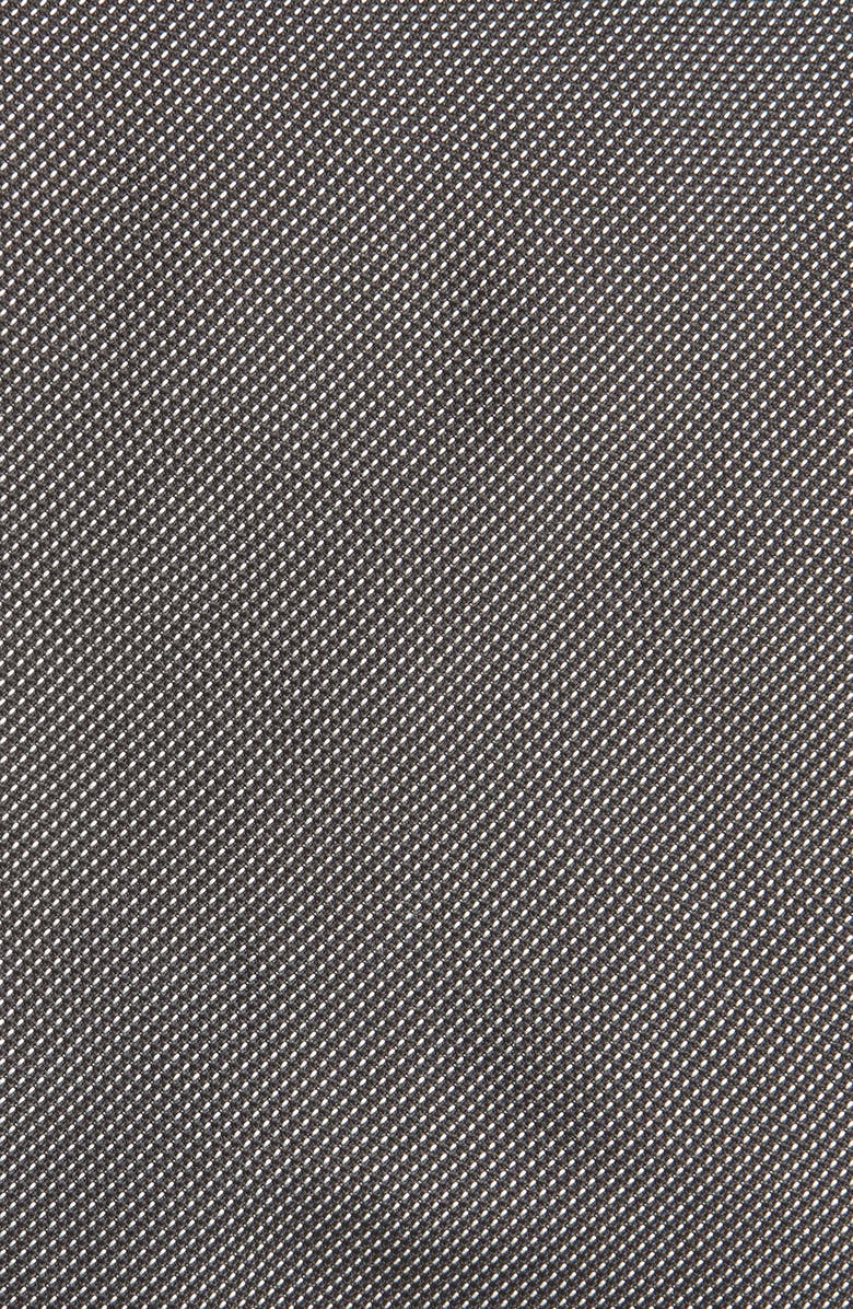 Ralph Lauren Purple Label Bond St. Solid Silk Tie, Alternate, color, Black