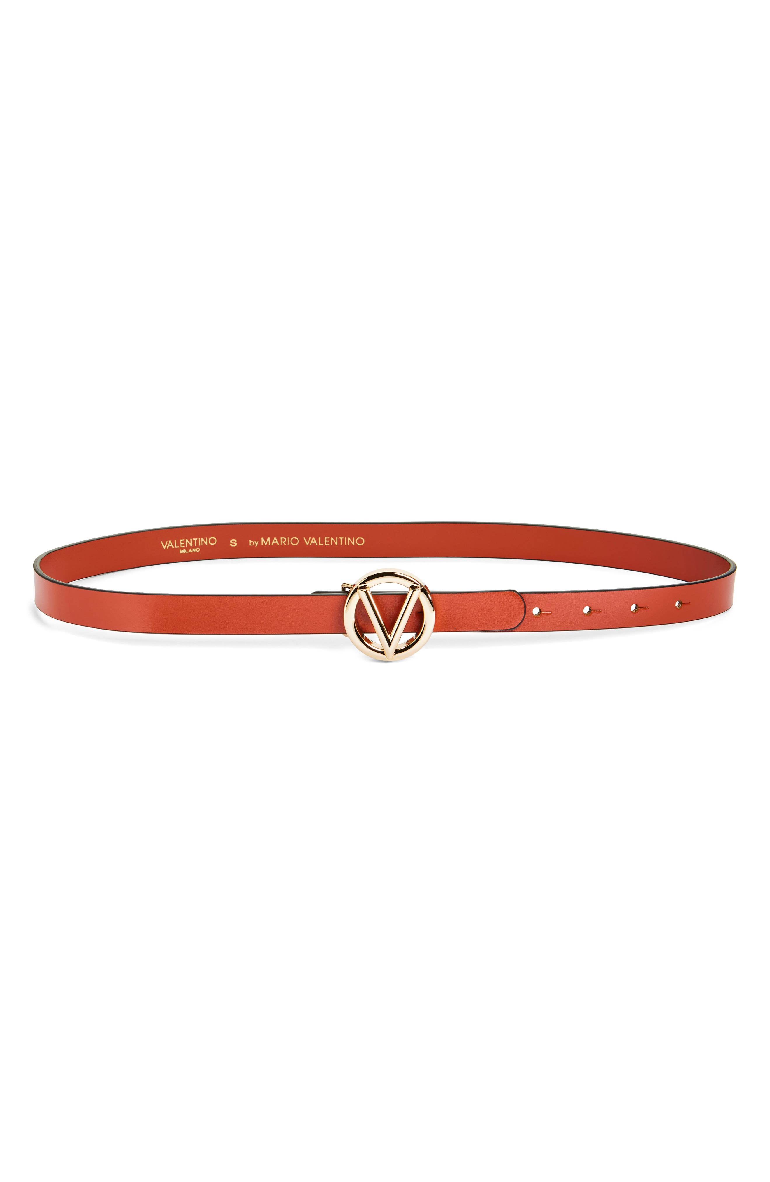VALENTINO BY MARIO VALENTINO Giusy Logo Baby Buckle Belt