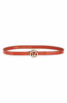 VALENTINO BY MARIO VALENTINO Giusy Logo Baby Buckle Belt