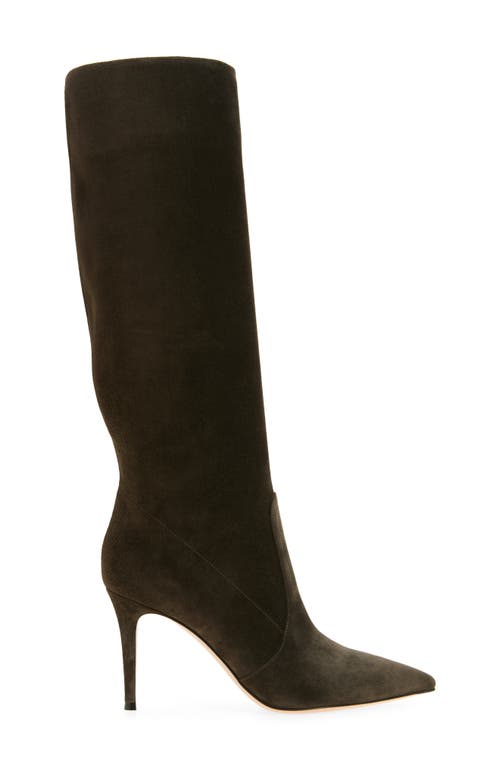Gianvito Rossi Hansen Pointed Toe Boot In Green