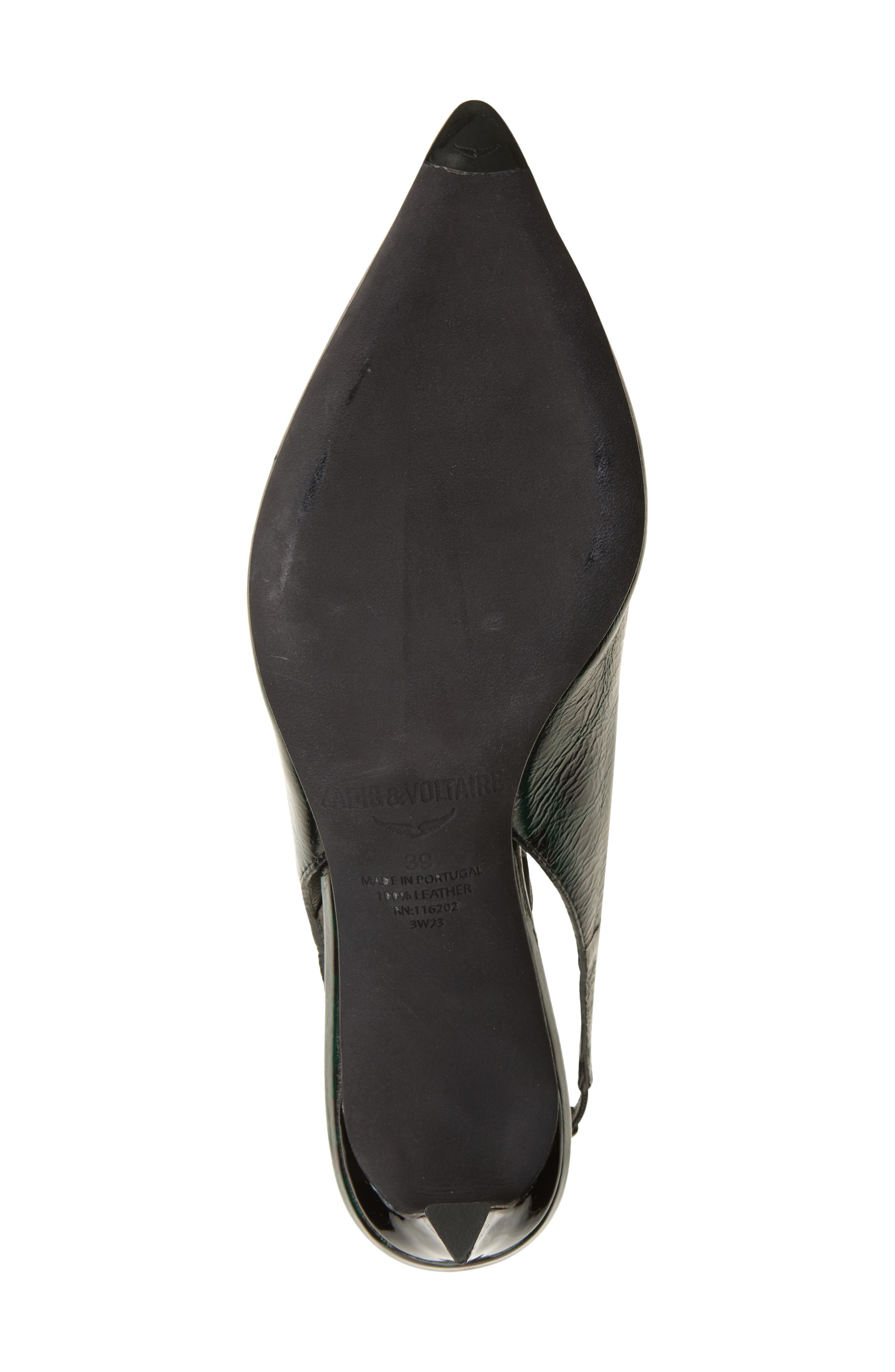 Zadig & Voltaire First Night Slingback Pump, Alternate, color, 