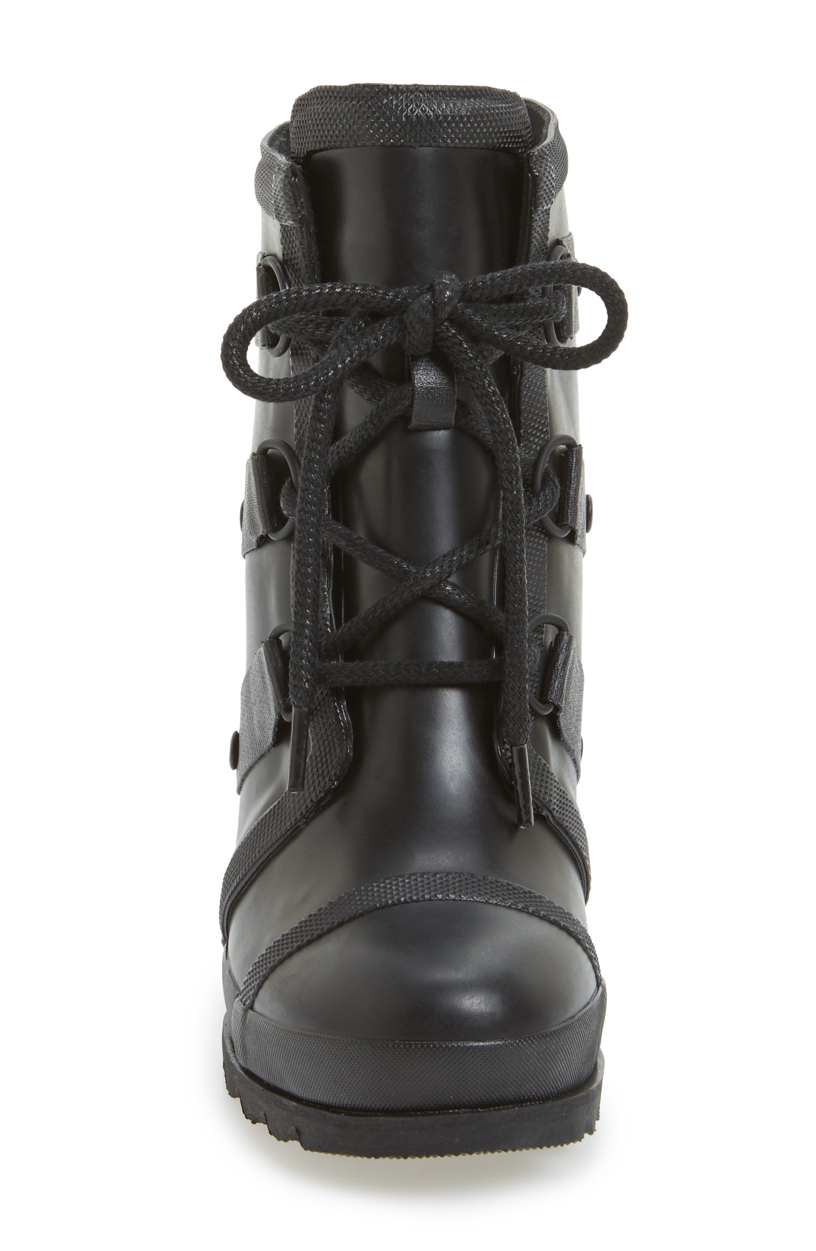 SOREL Joan Wedge Rain Boot, Alternate, color, 